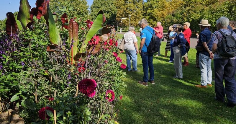 Besuch im Britzer Garten und im Freilandlabor Britz